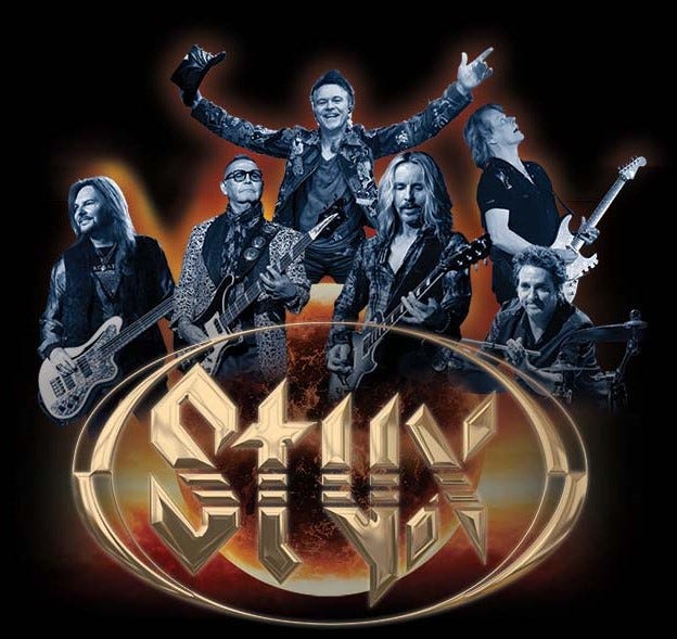 Styx s slated to perform at 8 p.m. Aug. 30 at the Stark County Fairgrounds, 305 Wertz Ave., as part of the 2023 Stark County Fair.
